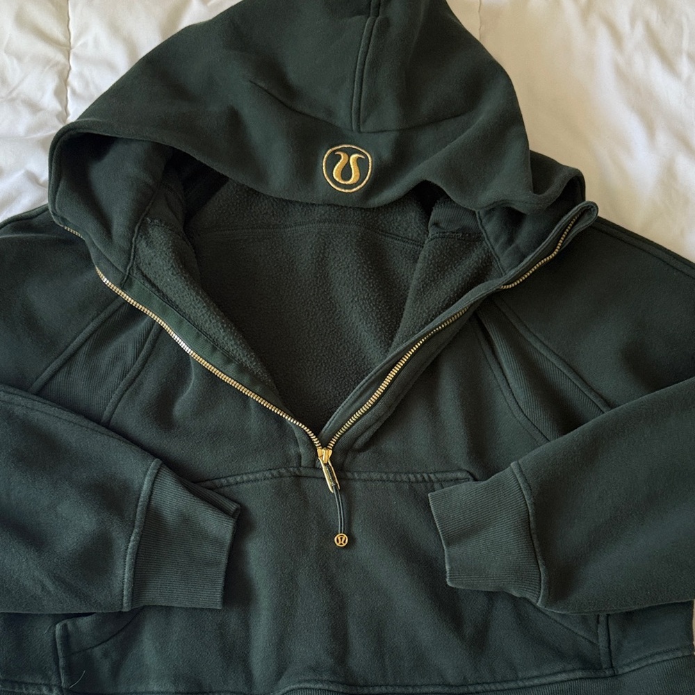 lululemon athletica Green Hoodie Sweater